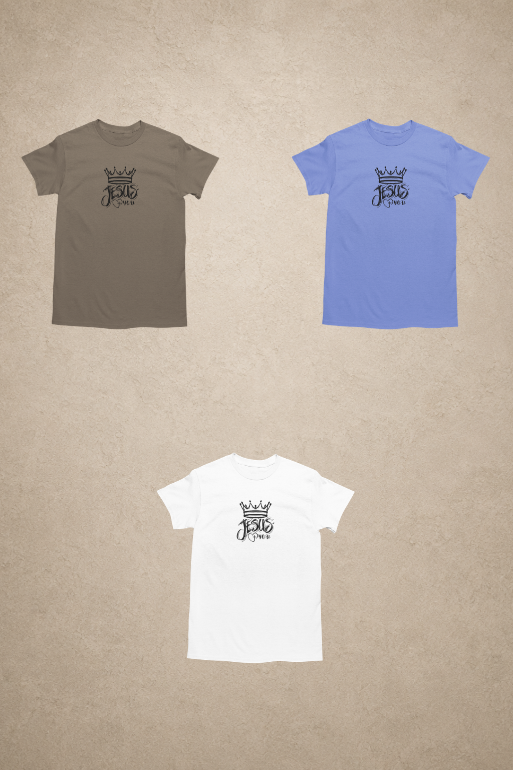 KING JESUS LOVES YOU - UNISEX TEE